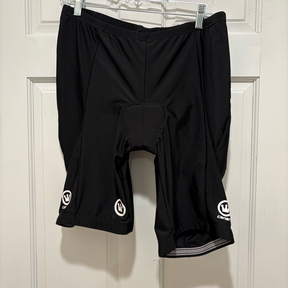 Canari Black Athletic Cycling Shorts